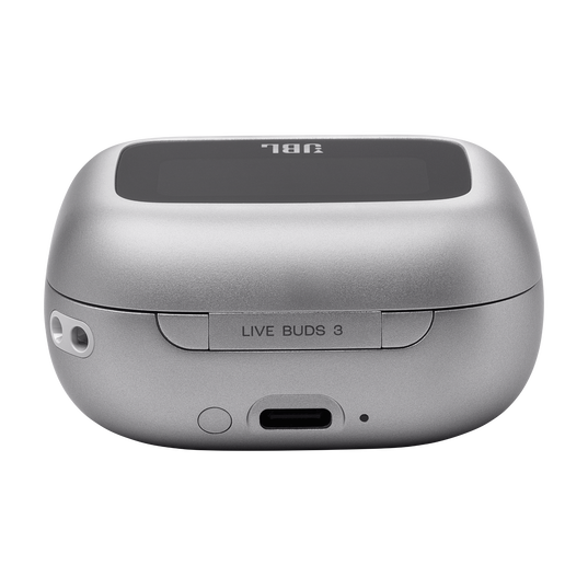 JBL Live Buds 3 - Silver - True wireless Noise Cancelling bud-type earbuds - Detailshot 5